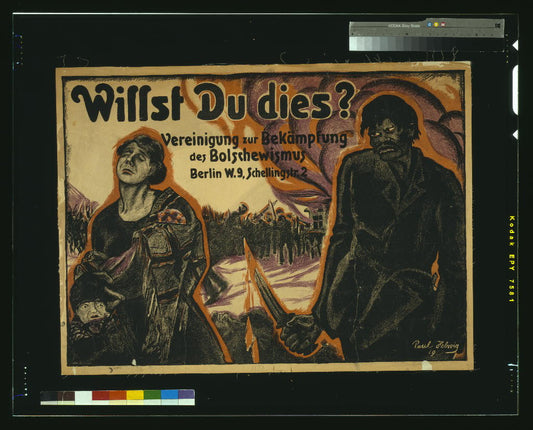 A picture of Willst Du dies? Vereinigung zur Bekämphung des Bolschewismus