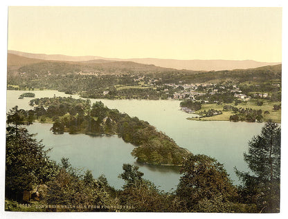 A picture of Windermere and Bowness, Lake District, England