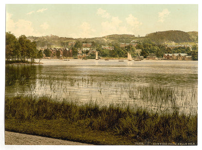 A picture of Windermere, Bowness, from Bellisle, Lake District, England