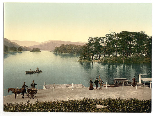 A picture of Windermere, Bowness, from Ferry Hotel, Lake District, England