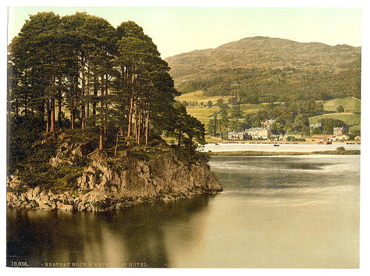 A picture of Windermere, Brathay Rock and Waterhead Hotel, Lake District, England