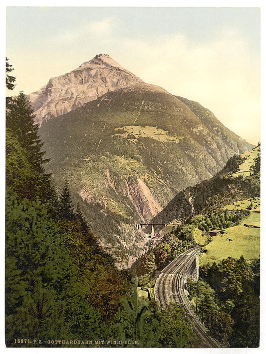 A picture of Windgelle, St. Gotthard Railway, Switzerland