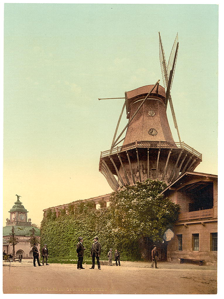 A picture of Windmill, Potsdam, Berlin, Germany