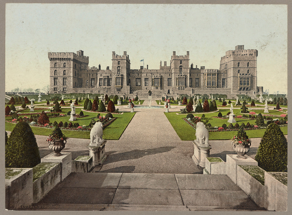 A picture of Windsor Castle. East Terrace