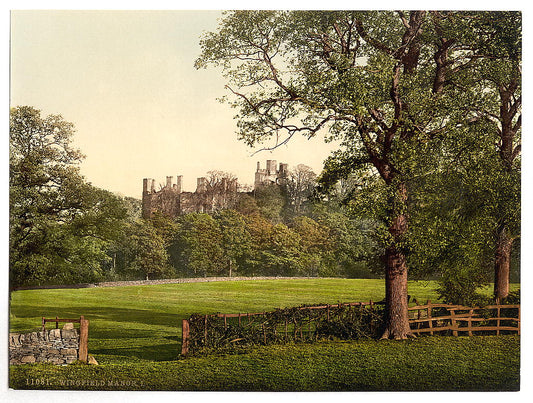 A picture of Wingfield Manor, I., Derbyshire, England