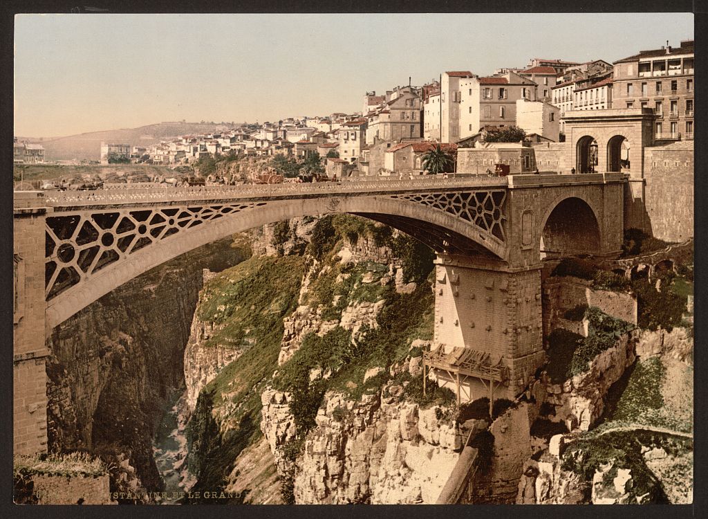 A picture of With great bridge, Constantine, Algeria