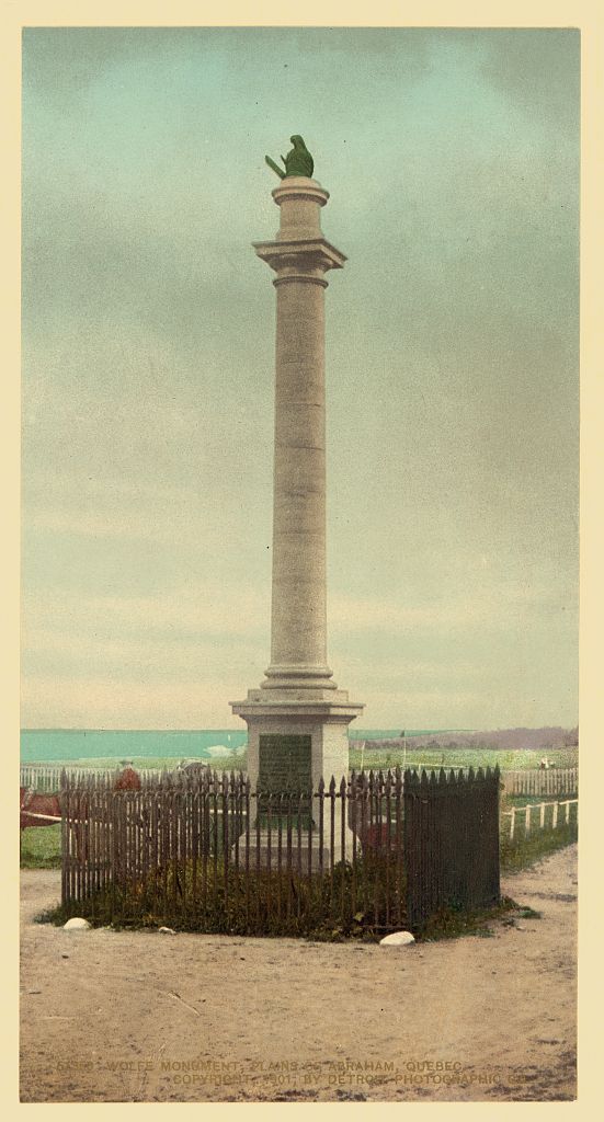 A picture of Wolfe Monument, Plains of Abraham, Quebec