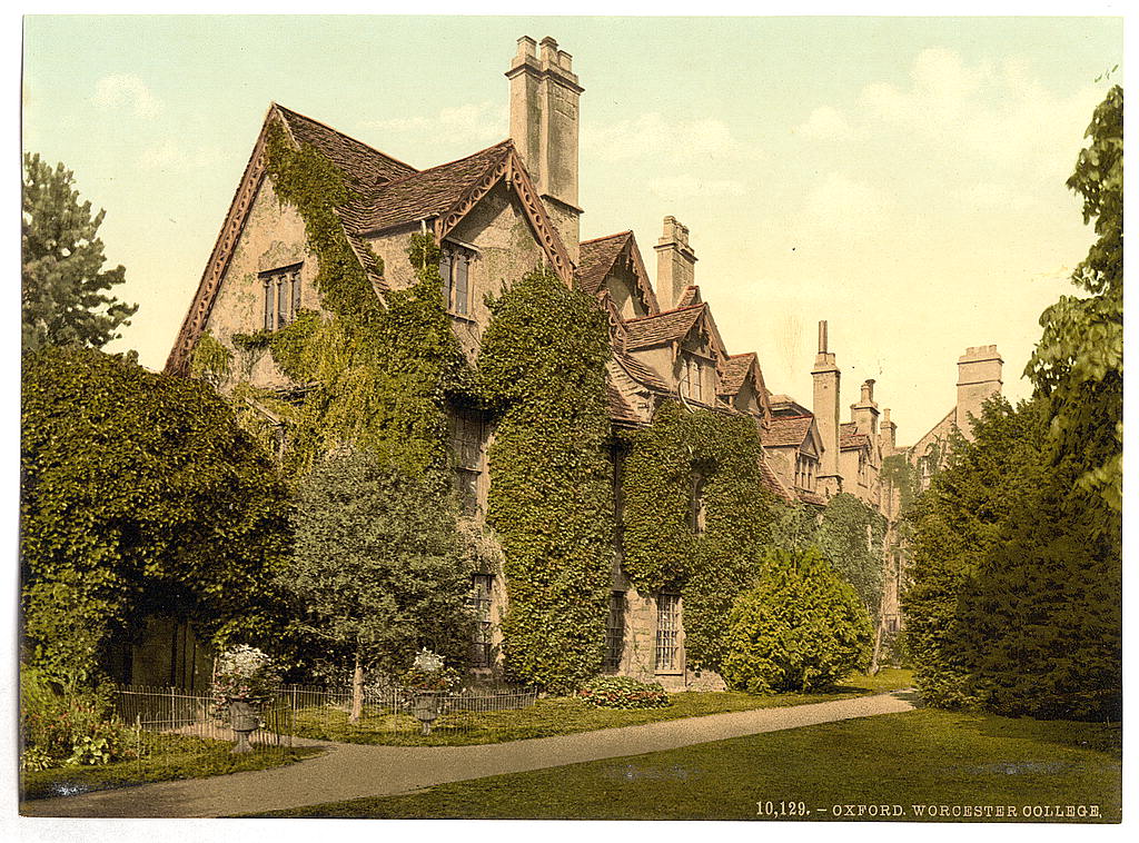 A picture of Worcester College, Oxford, England