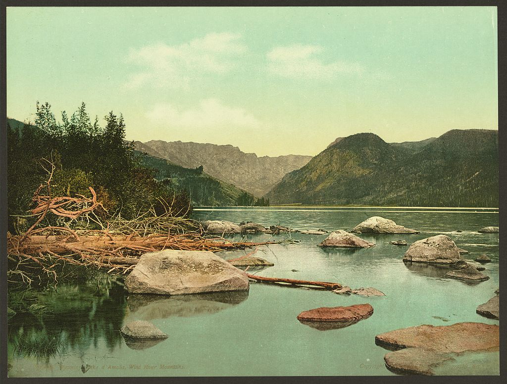 A picture of Wyoming. Lake d'Amalia, Wind River Mountains