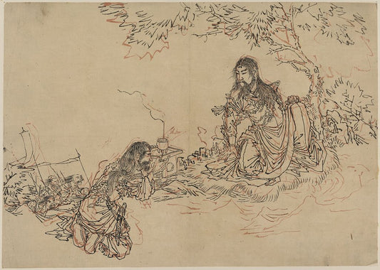 A picture of Yamato Takeru no Mikoto(?)