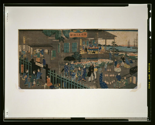 A picture of Yokohama ijin kan no zu