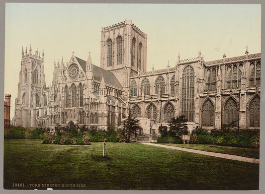 A picture of York Minster. South Side