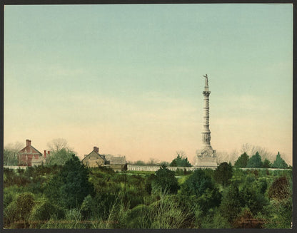 A picture of Yorktown monument, Yorktown, Virginia