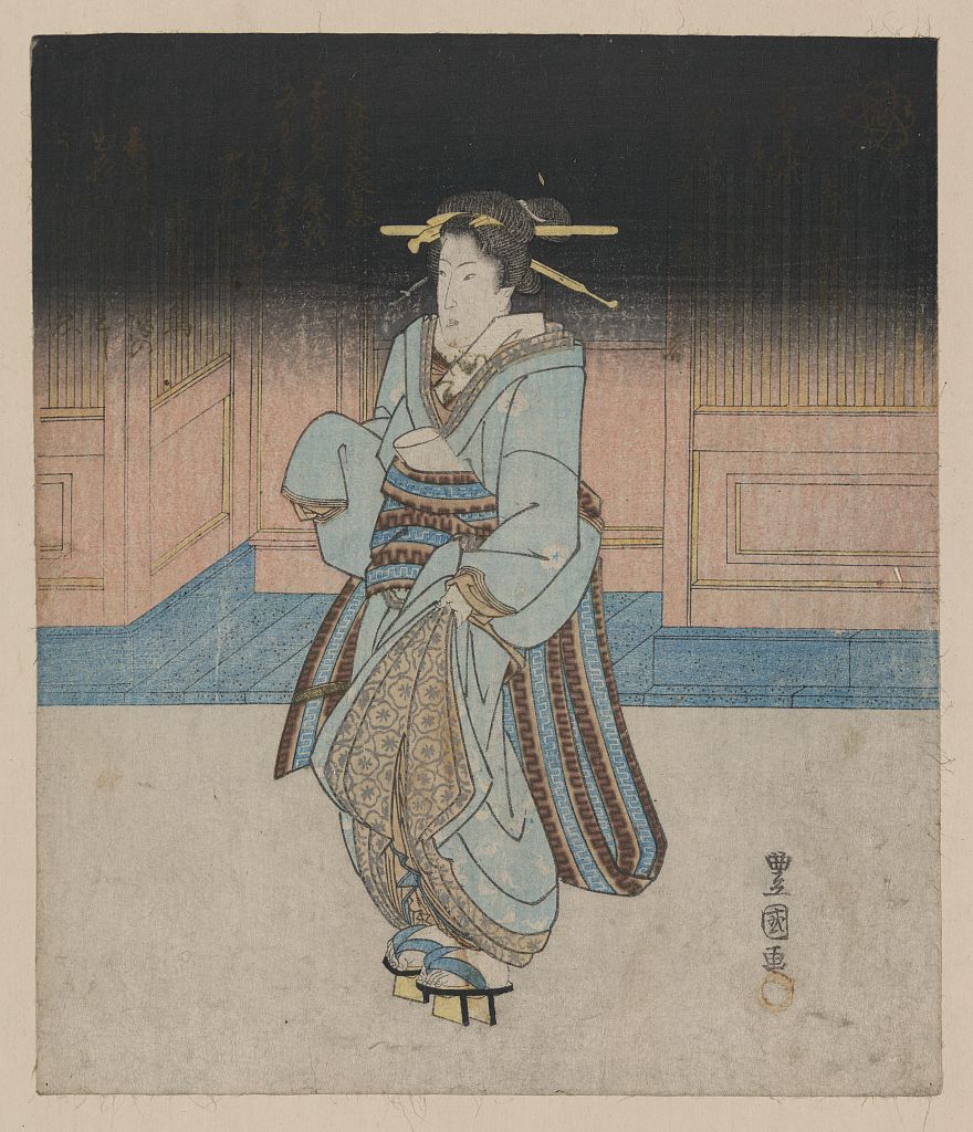 A picture of Yoru no fukagawa geisha