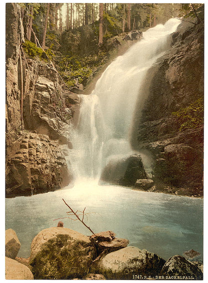 A picture of Zackefall, Riesengebirge, Germany