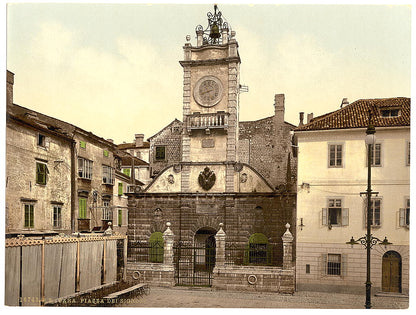 A picture of Zara, Signori Square, Dalmatia, Austro-Hungary