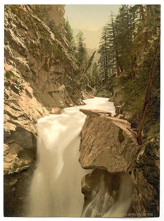 A picture of Zermatt, Gorner Gorge, Valais Alps of, Switzerland