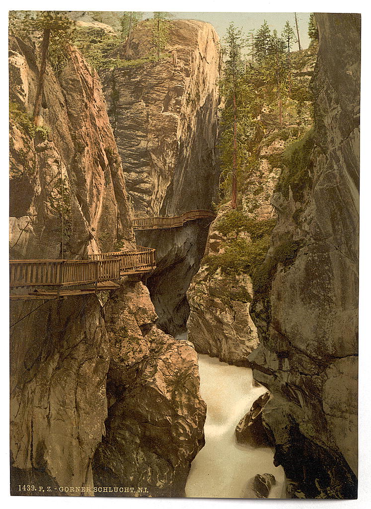 A picture of Zermatt, Upper Gorner Gorge, Valais, Alps of, Switzerland