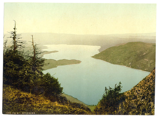 A picture of Zug Lake, Zug, Switzerland